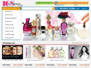 168perfume.com screenshot 