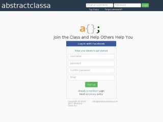 abstractclassa.com screenshot 