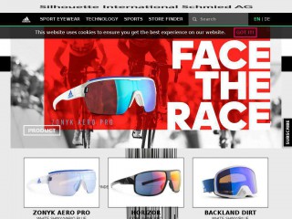 adidassporteyewear.com screenshot 