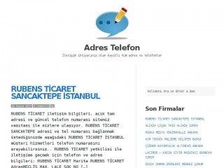 adres-tel.com screenshot 