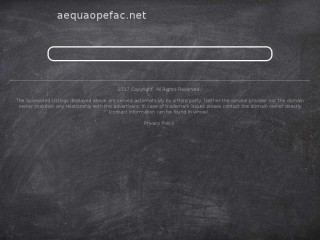 aequaopefac.net screenshot 
