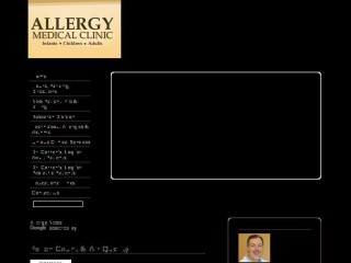 allergymedicalclinic.com screenshot 