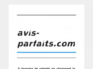 avis-parfaits.com screenshot 