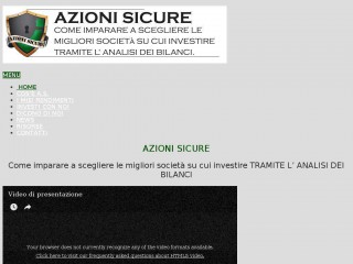 azionisicure.it screenshot 