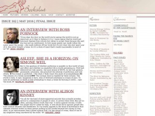 bookslut.com screenshot 