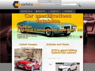 carfolio.com screenshot 