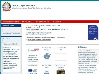carnacina.gov.it screenshot 
