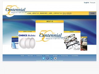 centennialoptical.com screenshot 