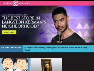 comedycentral.com screenshot 
