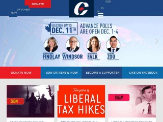 conservative.ca screenshot 