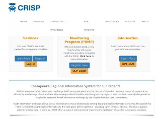 crisphealth.org screenshot 
