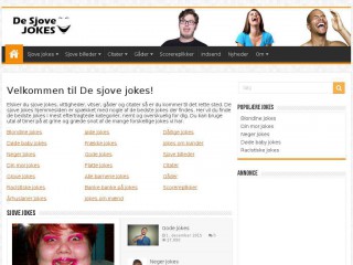 de-sjove-jokes.dk screenshot 