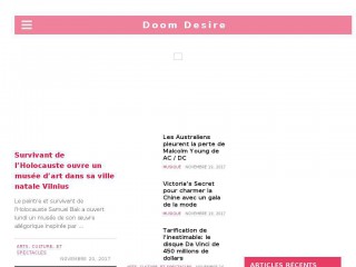 doomdesire.com screenshot 