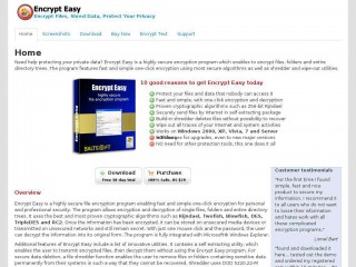 encrypt-easy.com screenshot 