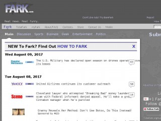 fark.com screenshot 