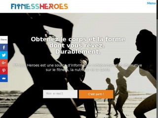 fitnessheroes.fr screenshot 