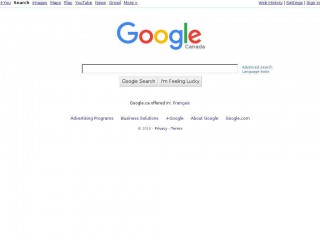 google.ca screenshot 