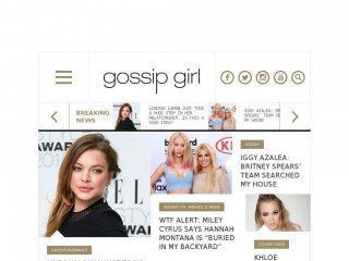gossipgirls.com screenshot 