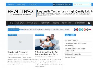 healthsix.com screenshot 