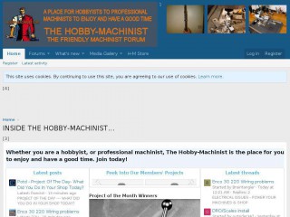 hobby-machinist.com screenshot 