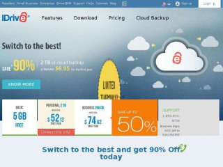 idrive.com screenshot 