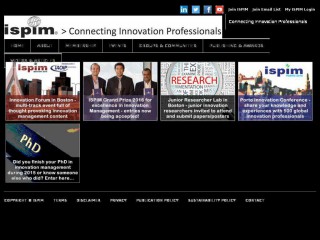 ispim.org screenshot 