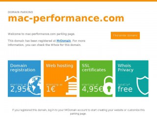 mac-performance.com screenshot 
