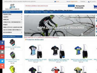 maillotsciclismo.es screenshot 