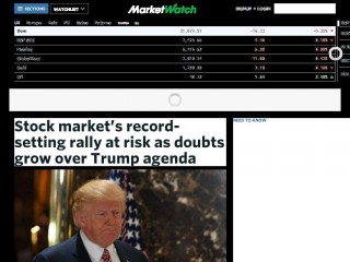 marketwatch.com screenshot 