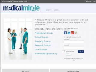 medicalmingle.com screenshot 