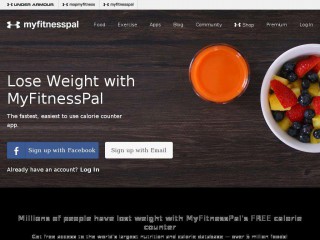 myfitnesspal.com screenshot 