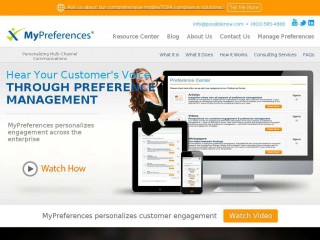 mypreferences.com screenshot 