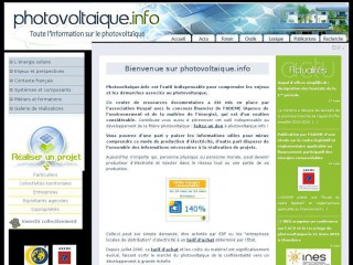 photovoltaique.info screenshot 