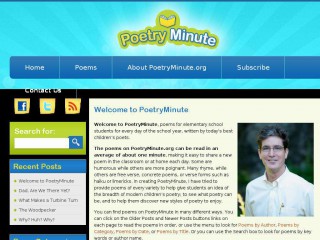poetryminute.org screenshot 
