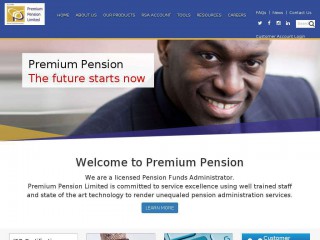 premiumpension.com screenshot 