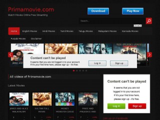 primamovie.com screenshot 
