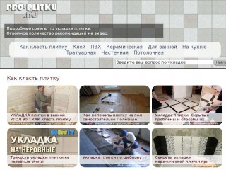 pro-plitku.ru screenshot 