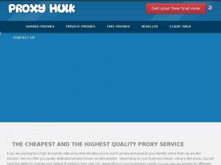 proxyhulk.com screenshot 