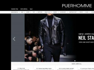puerhomme.com screenshot 