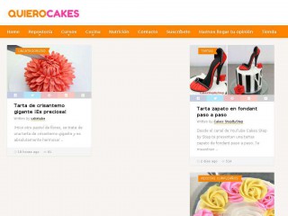quierocakes.com screenshot 