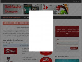 redcasinobonus.com screenshot 