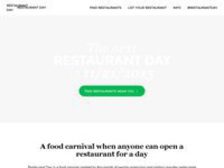 restaurantday.org screenshot 