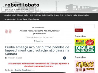 robertlobato.com screenshot 