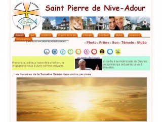saintpierredeniveadour.fr screenshot 