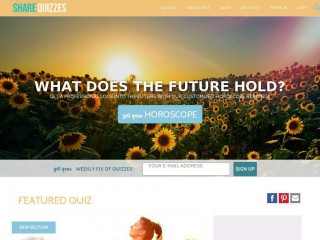 sharequizzes.com screenshot 