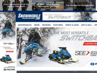 snowmobile.com screenshot 