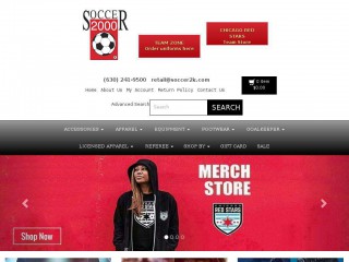 soccer2000.com screenshot 
