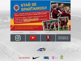 sparta.cz screenshot 