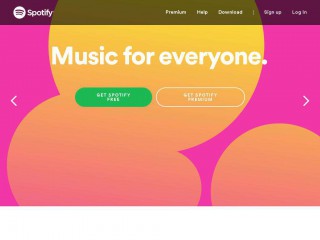 spotify.com screenshot 
