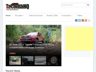 tacomahq.com screenshot 